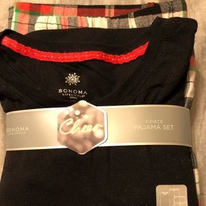 Flannel pajama set